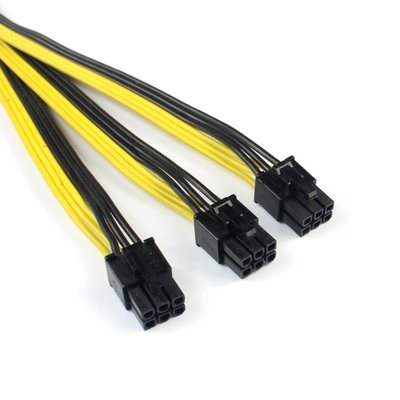 Van het de Uitbreidingskoord van de S7s9 3 Manier van de de Splitsersmacht de Kabel van de het Koordsplitser voor BTC-Mijnwerker PCIe PCI Express